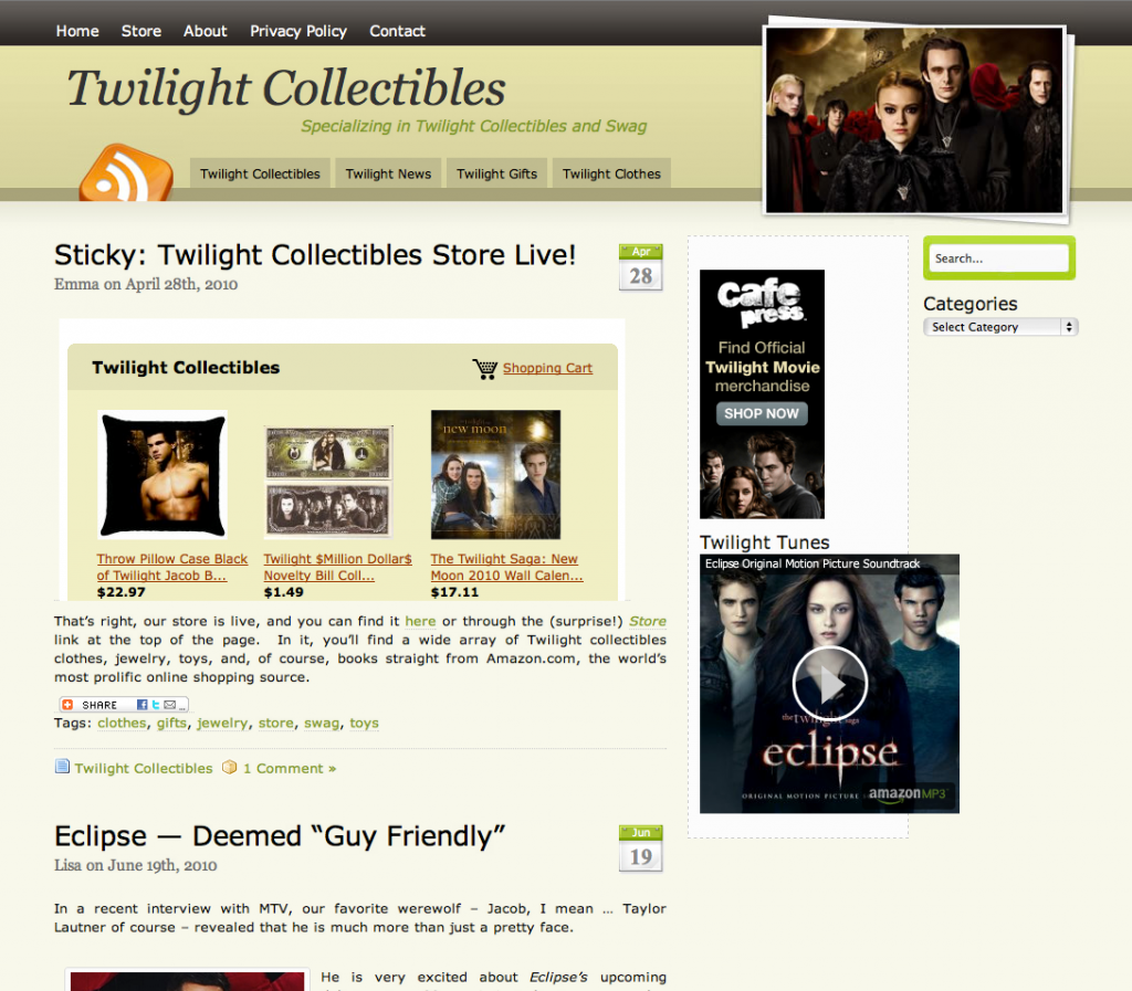 Twilight Collectibles
