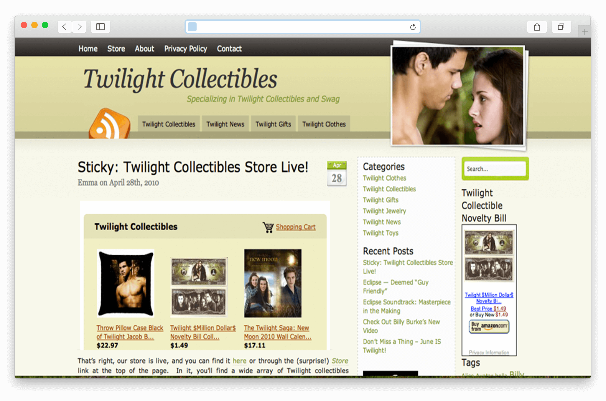 Twilight Collectibles