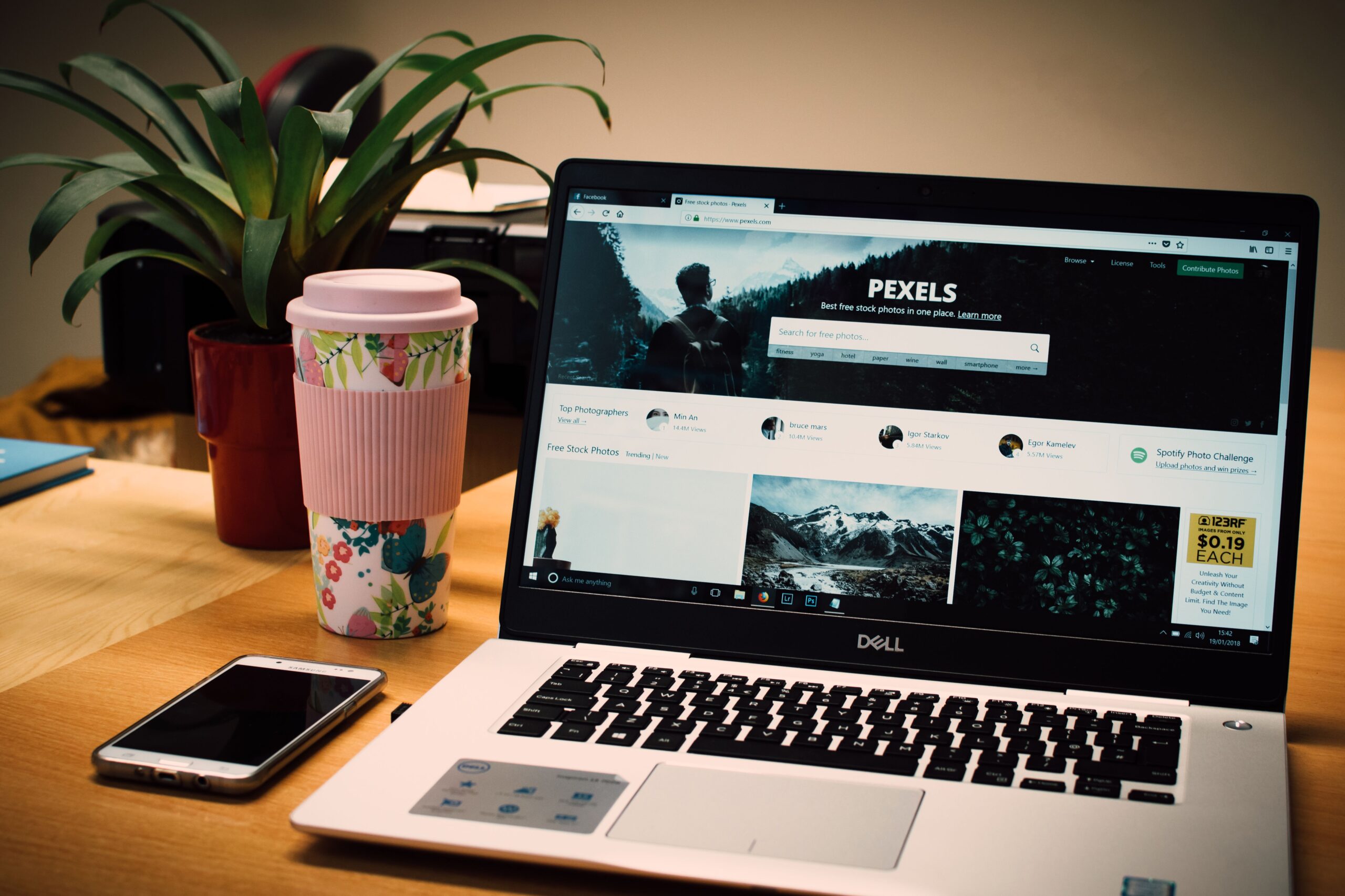 website example